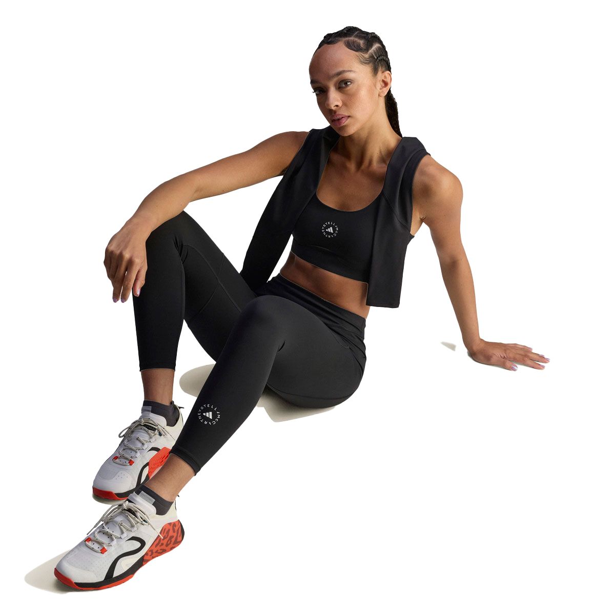 adidas by Stella McCartney Womens Adisoft 7/8 Leggings