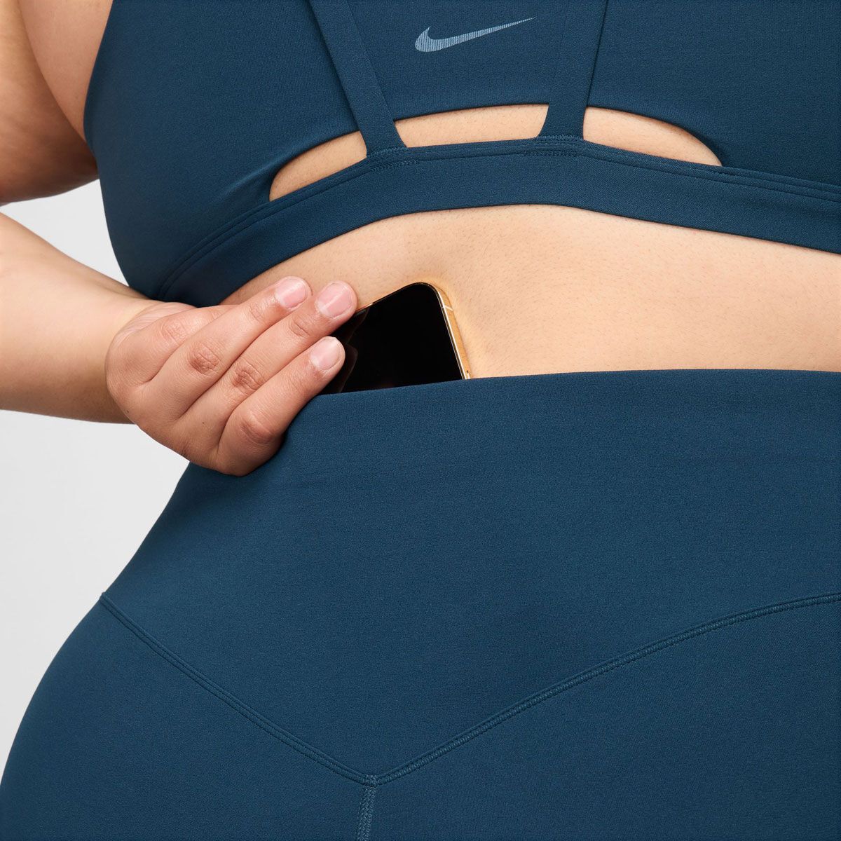 Nike Plus Womens Zenvy Dri-FIT High Rise 7/8 Tights