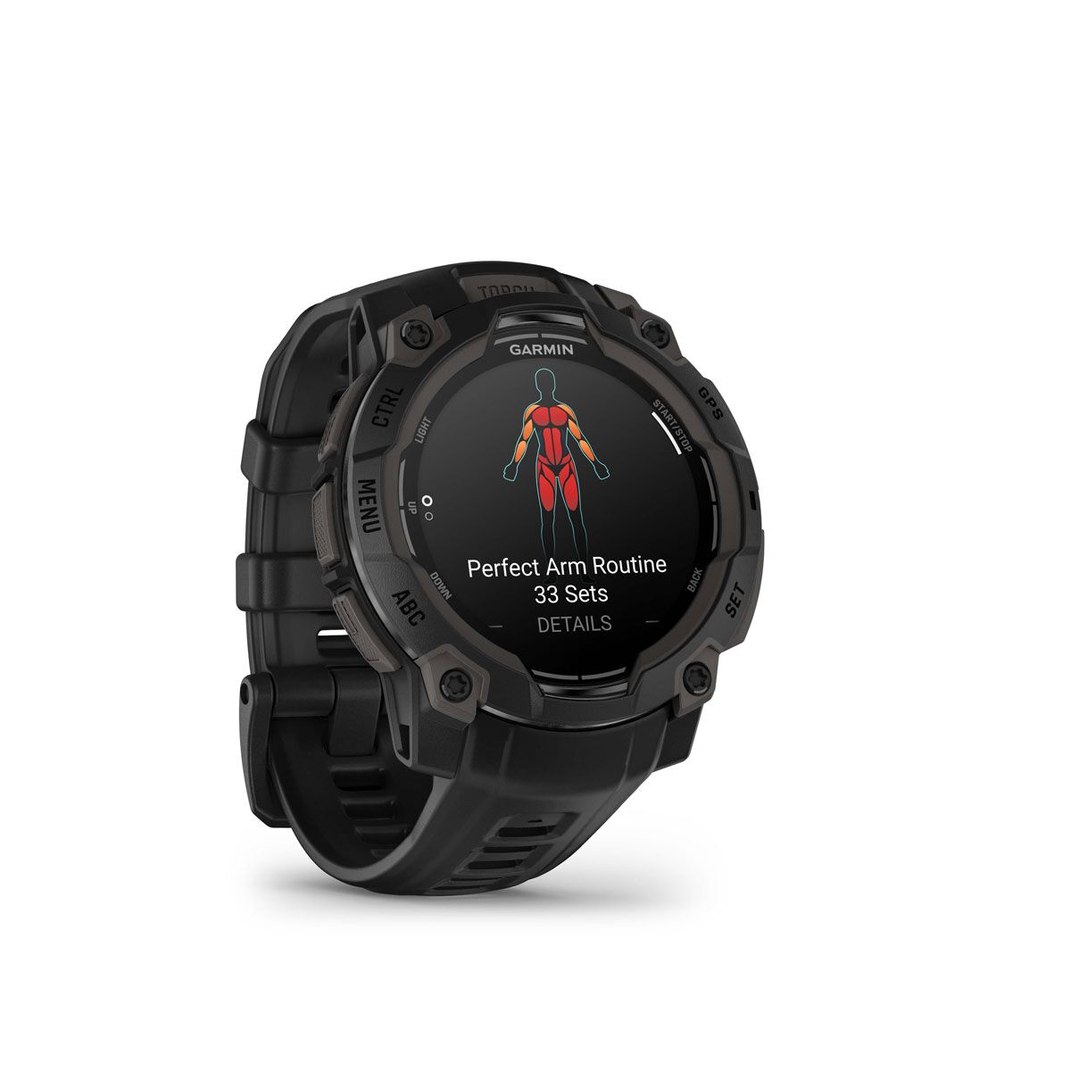 Garmin Instinct 3 45mm AMOLED Watch - Black