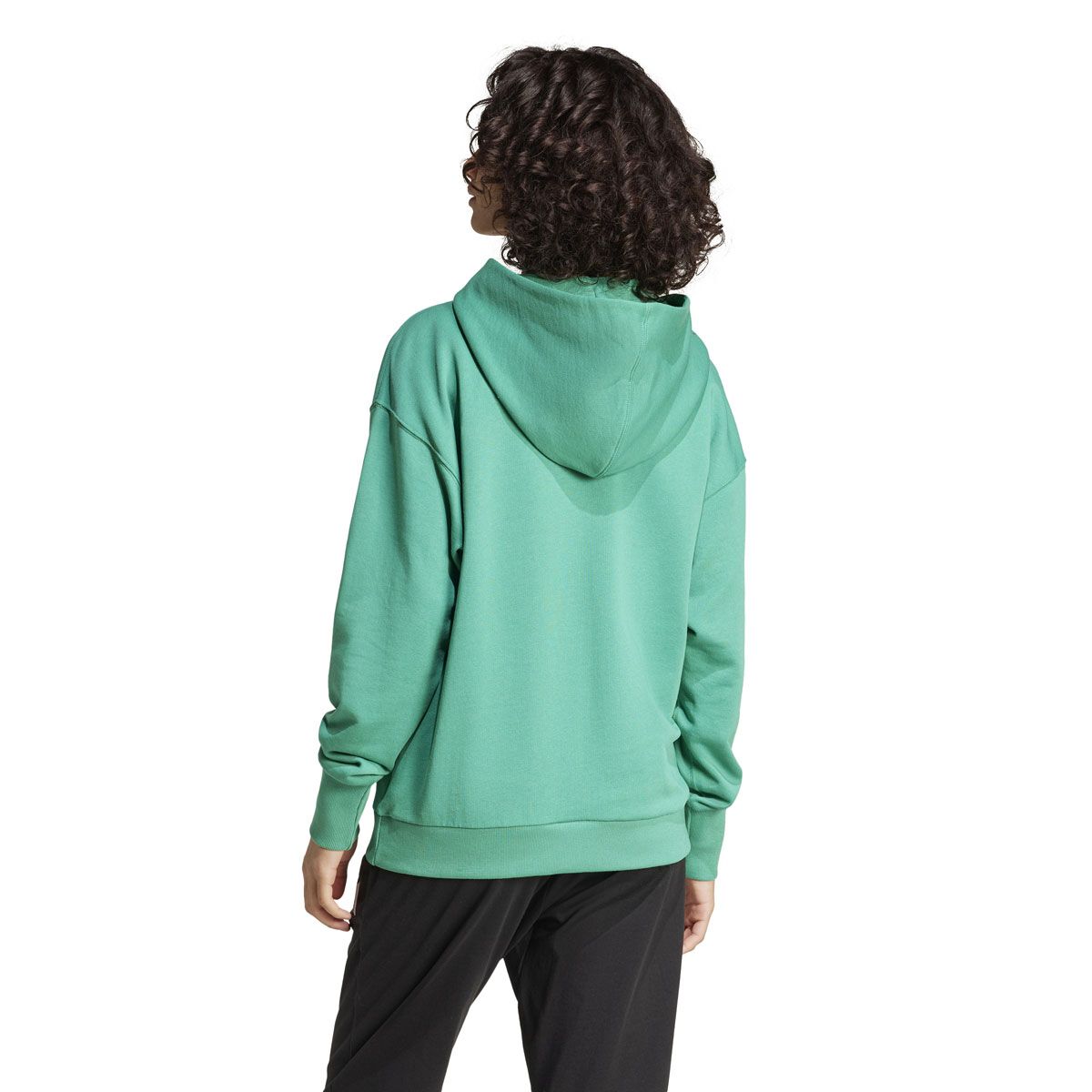 adidas Womens ALL SZN French Terry Loose Pullover Hoodie