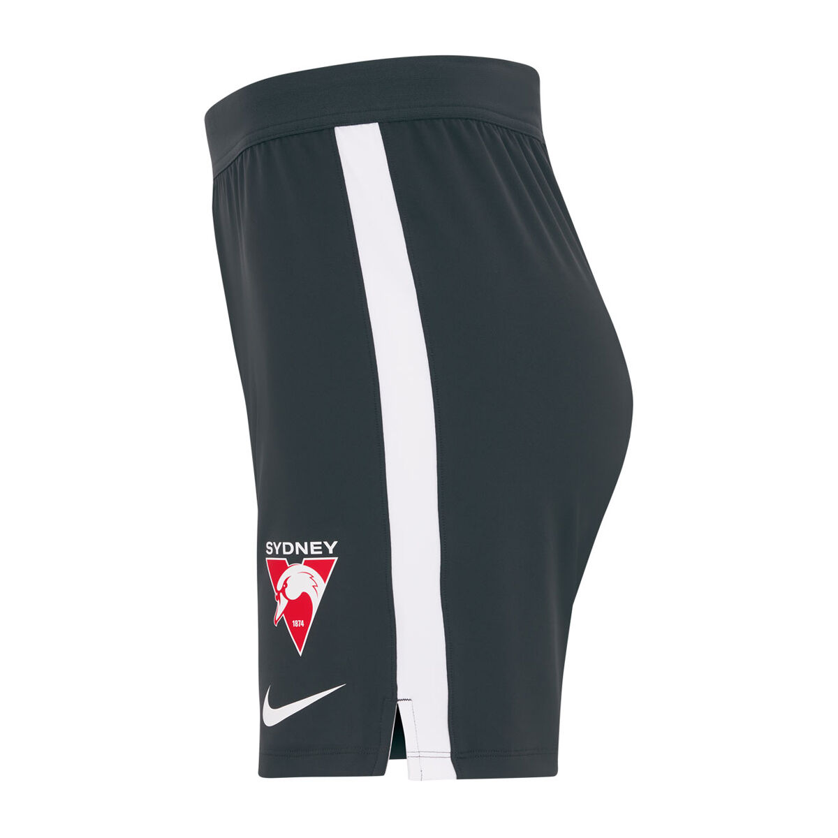 Sydney Swans 2024 Mens Training Shorts Black XXL
