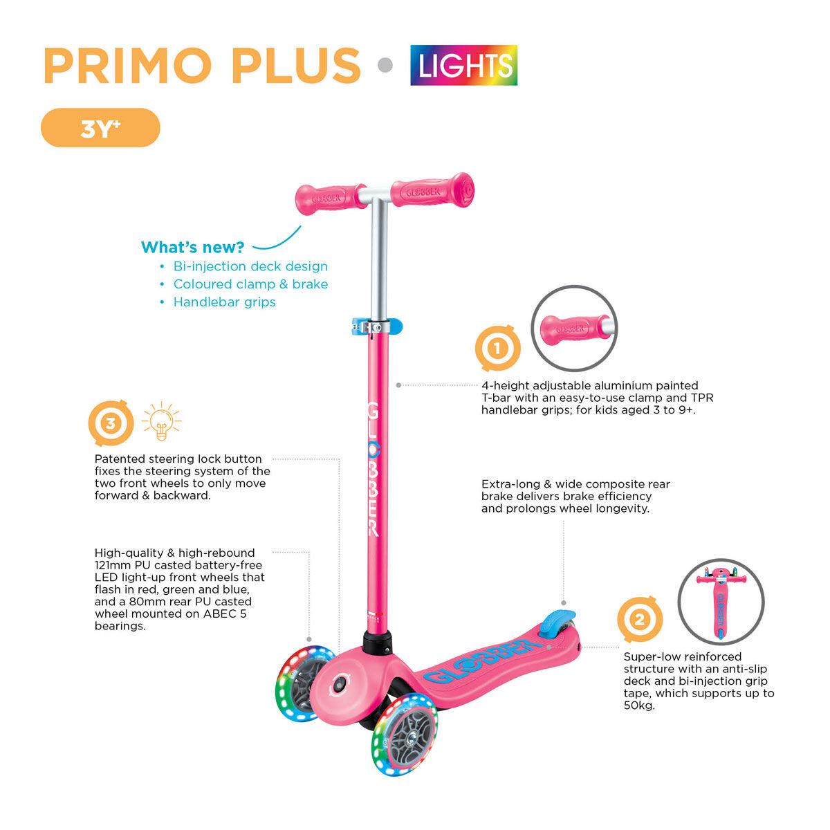 Globber Primo Plus Scooter