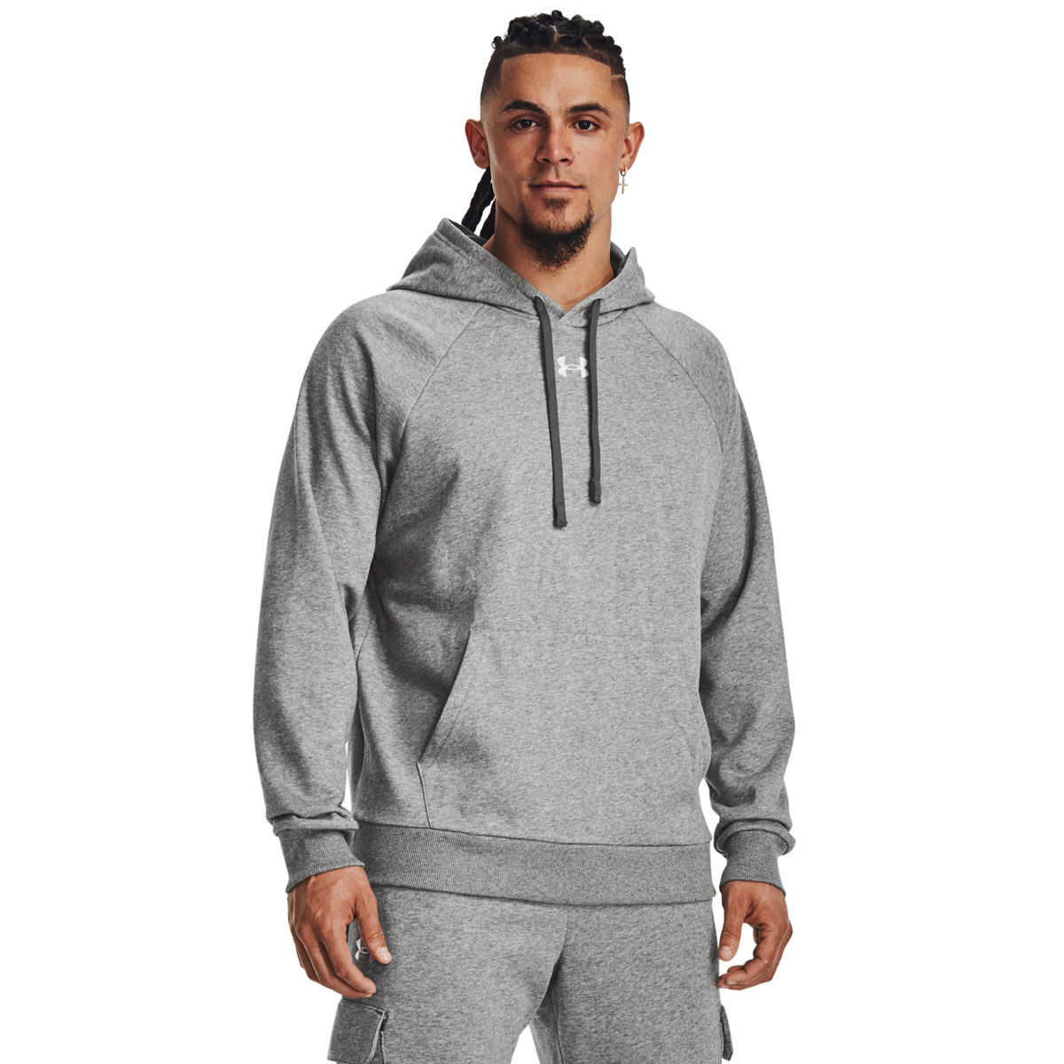 Under Armour Mens Rival Fleece Pullover Hoodie