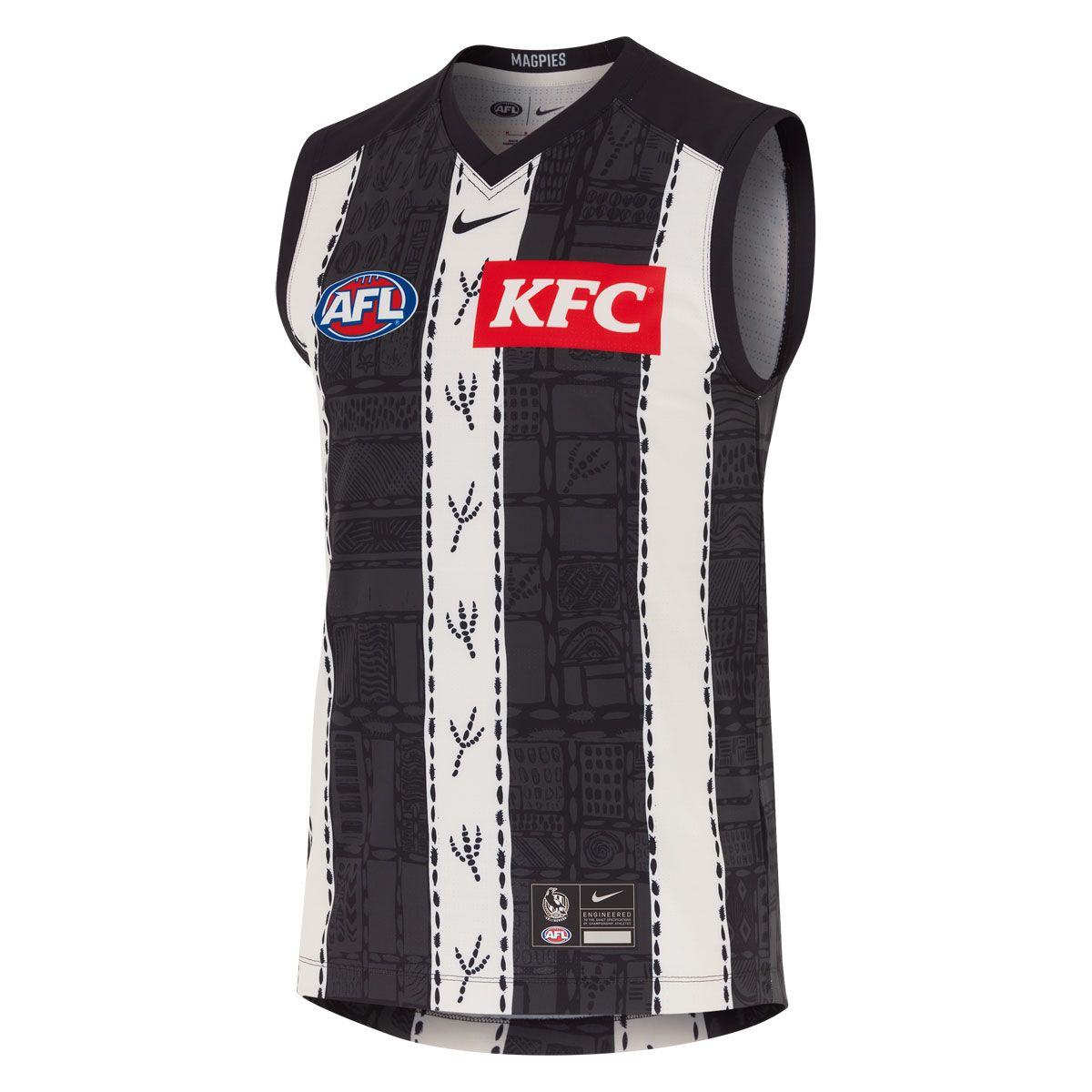 Collingwood Magpies 2025 Indigenous Guernsey