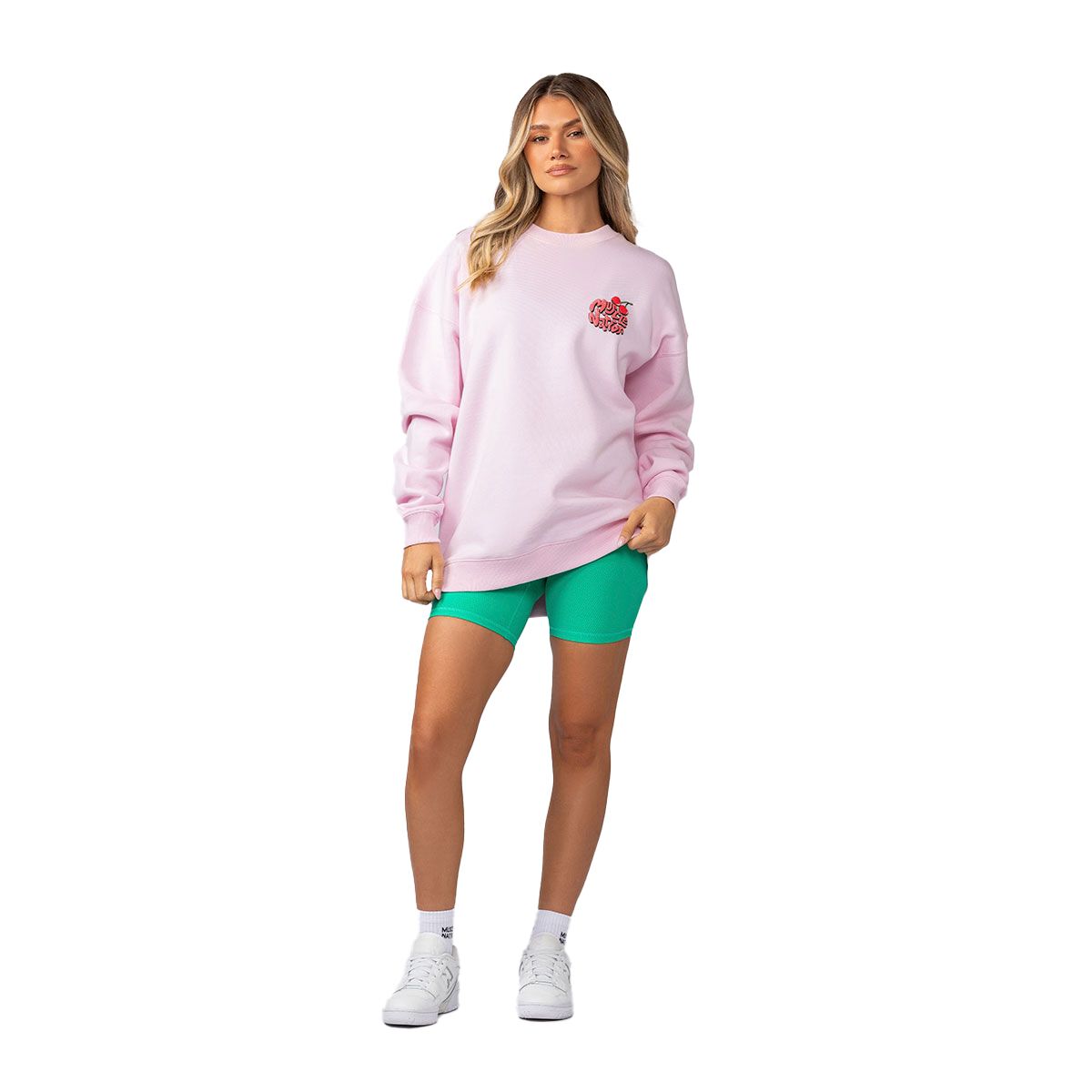 Muscle Nation Womens Tasty Oversized Pullover