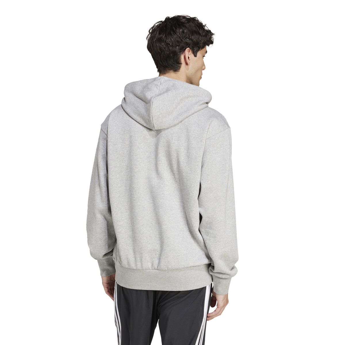 adidas Mens Essentials Feel Cozy Fleece Pullover Hoodie
