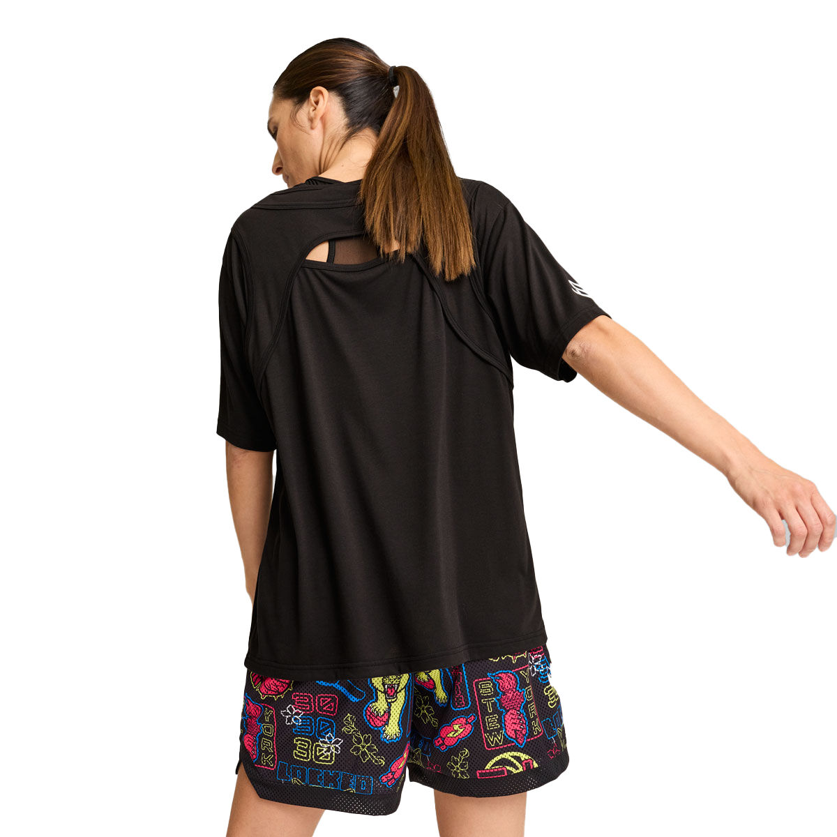 PUMA Womens Stewie Tokyo Basketball Tee