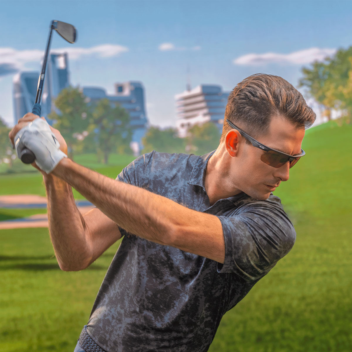 OAKLEY Bisphaera Sunglasses - Black with PRIZM Dark Golf