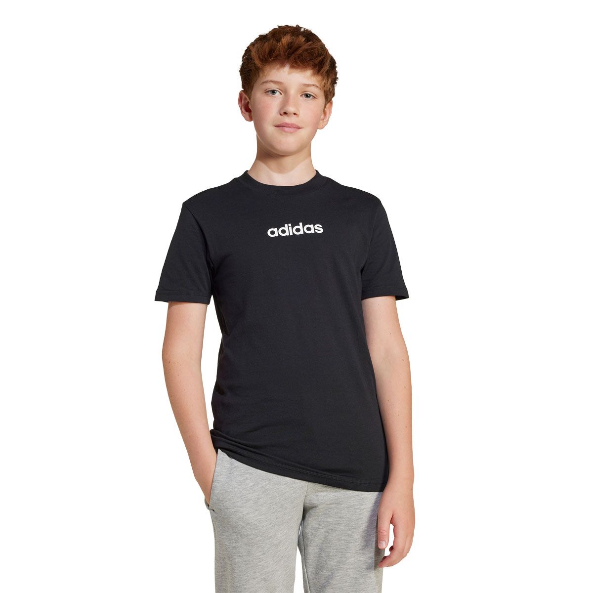 adidas Junior Essentials Linear Logo Tee