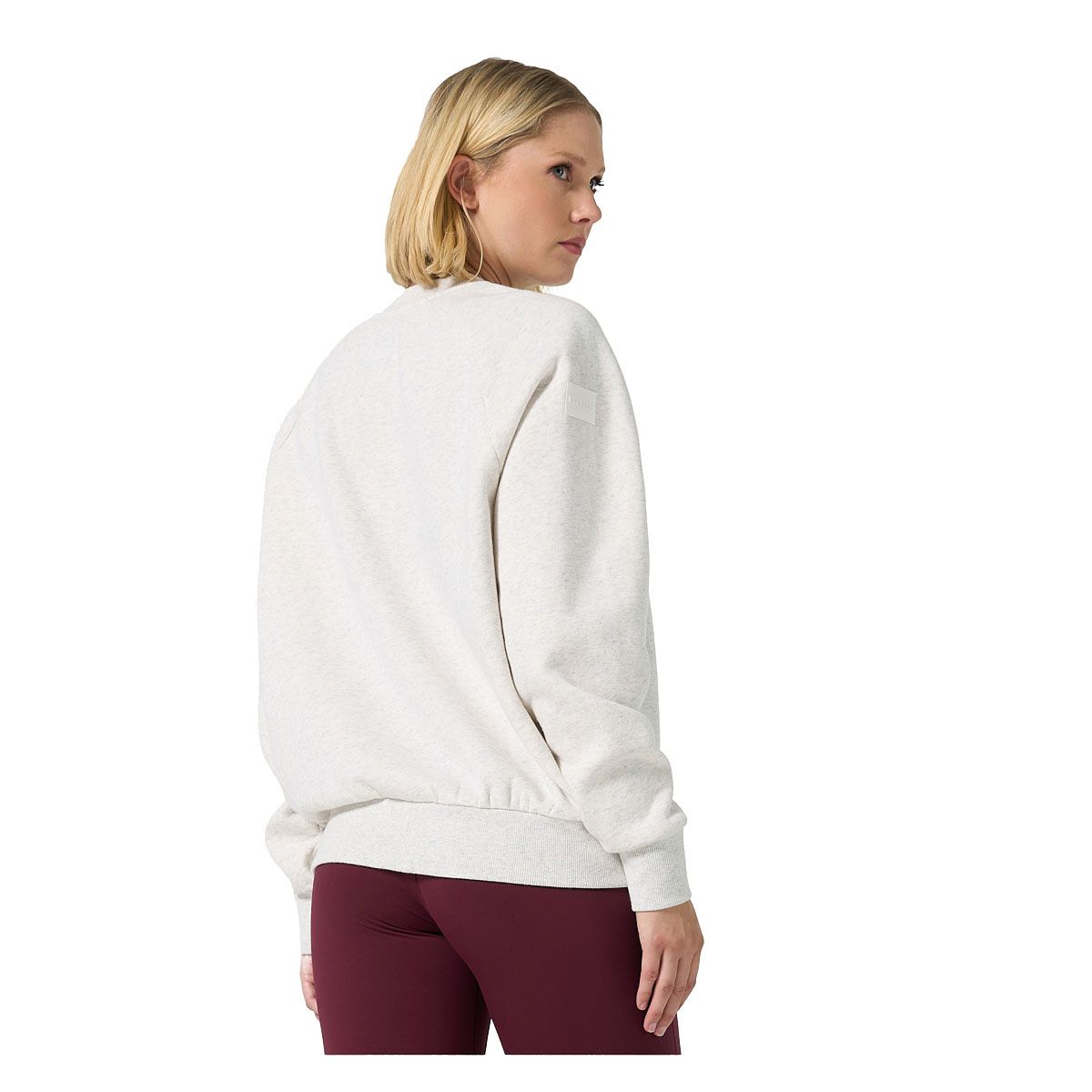 Ell/Voo Womens Mae Fleece Crew Neck Sweatshirt