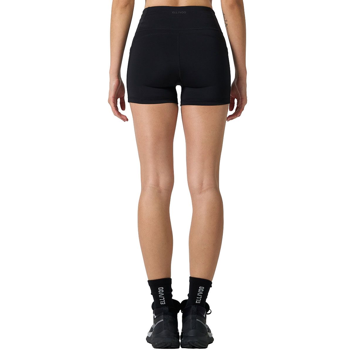 Ell/Voo Womens Essentials 3 Inch Pocket Tights