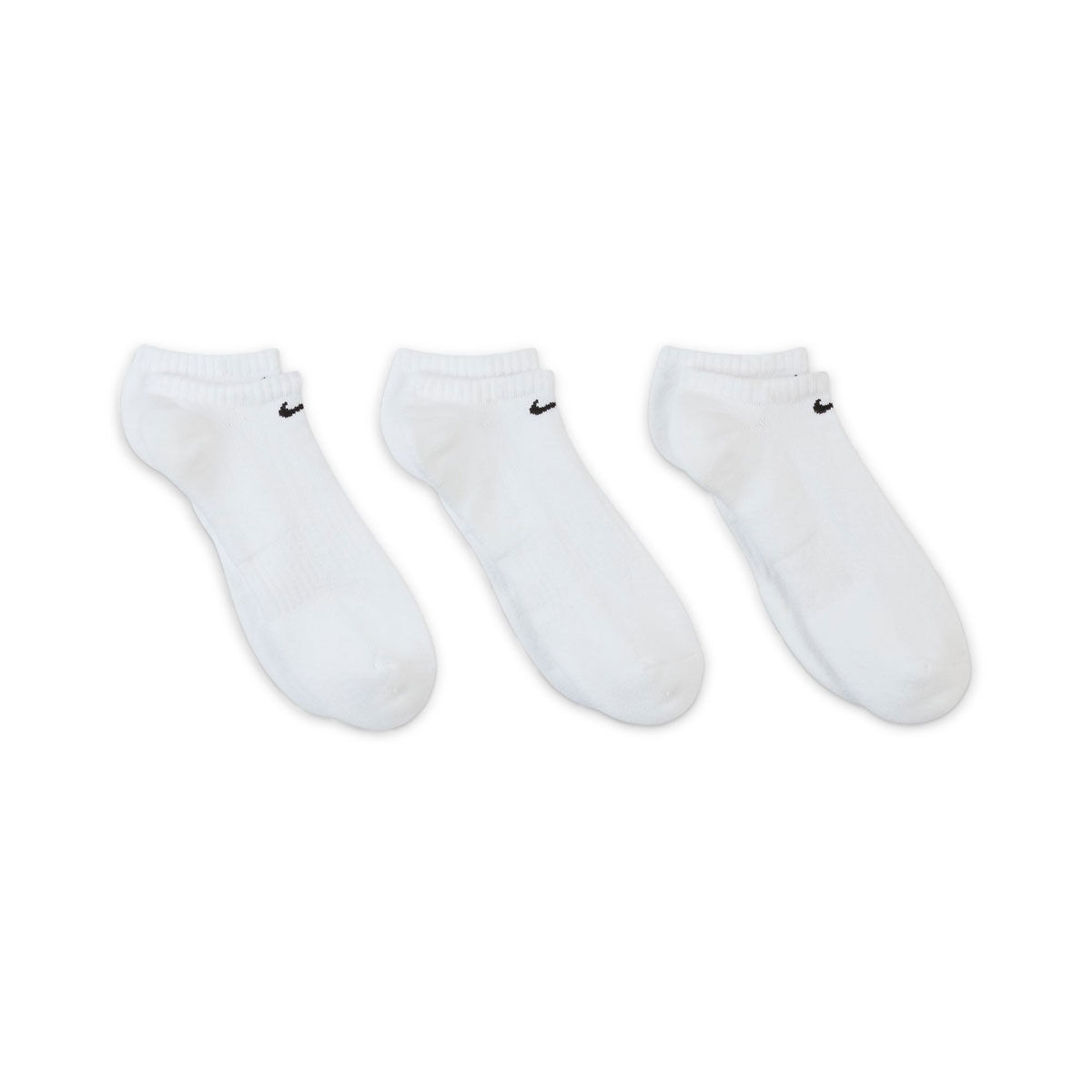 Nike Unisex Cushioned No Show 3 Pack Socks