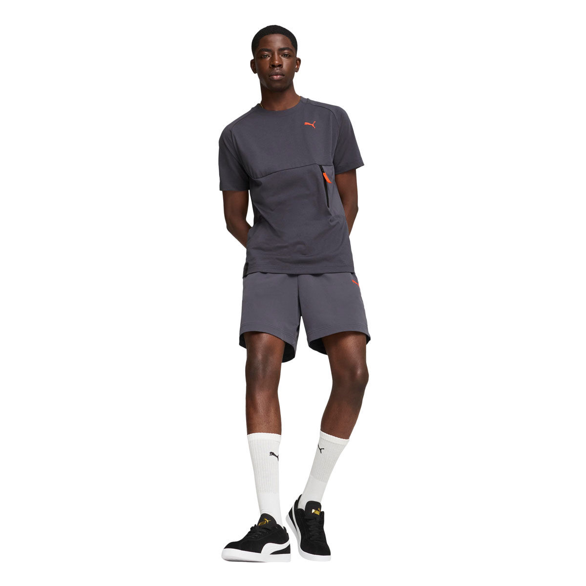 Puma Mens PUMATECH 6 inch Woven Shorts