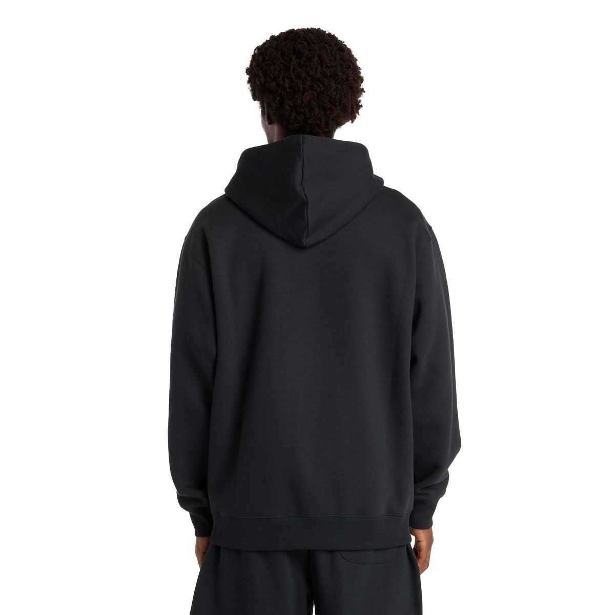 New Balance Mens Linear Graphic Fleece Hoodie