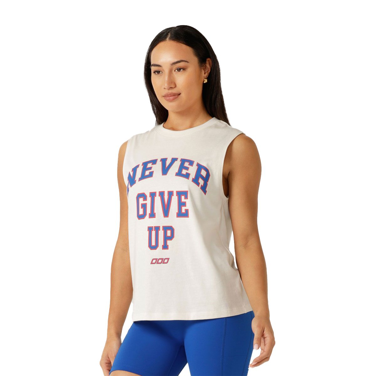 Lorna Jane Womens Never Give Up Muscle Tank