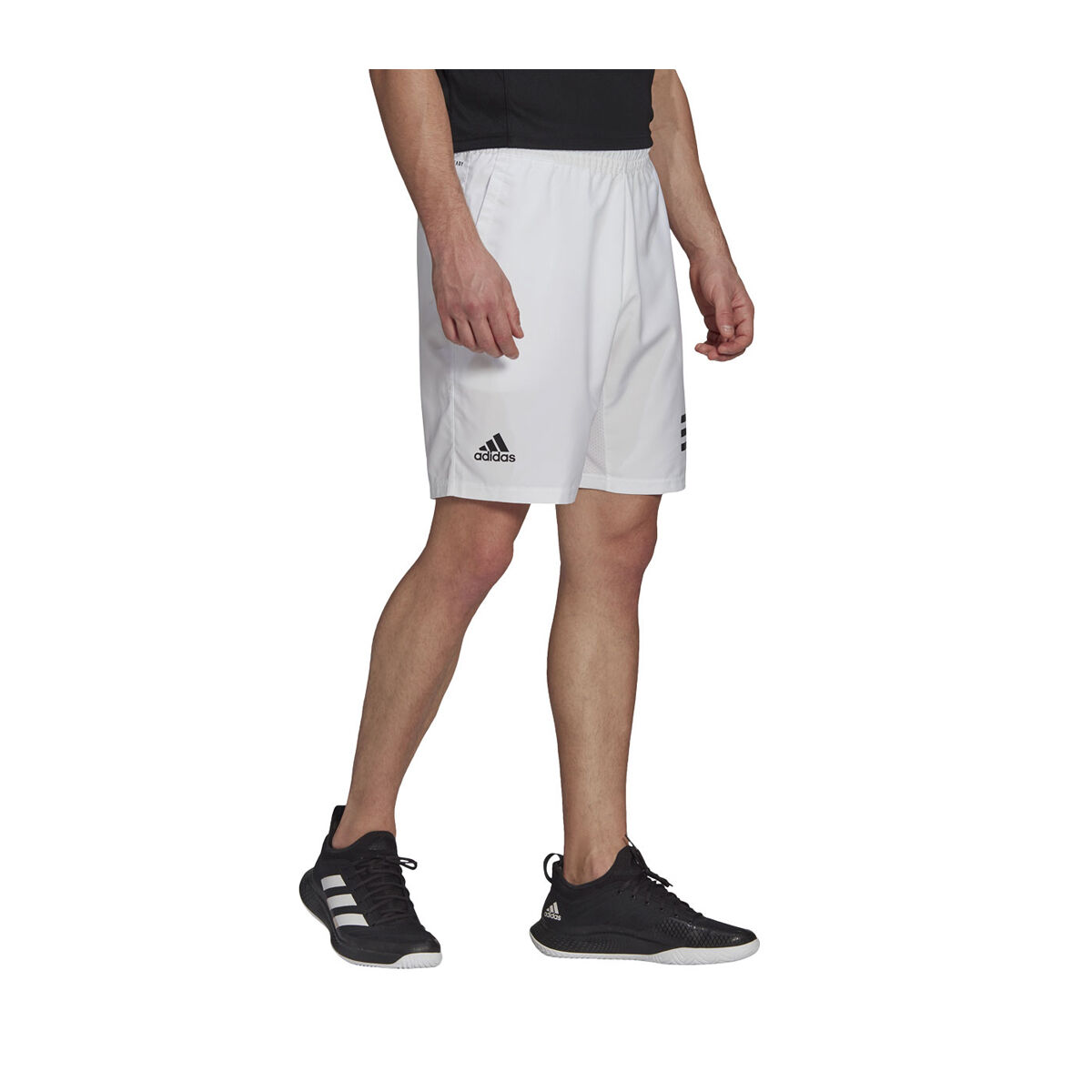 adidas Mens AEROREADY Club 3-Stripes Tennis Shorts