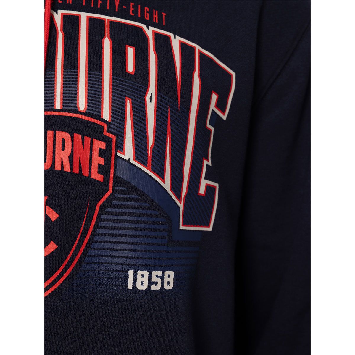 Melbourne Demons Mens Wordmark Hoodie