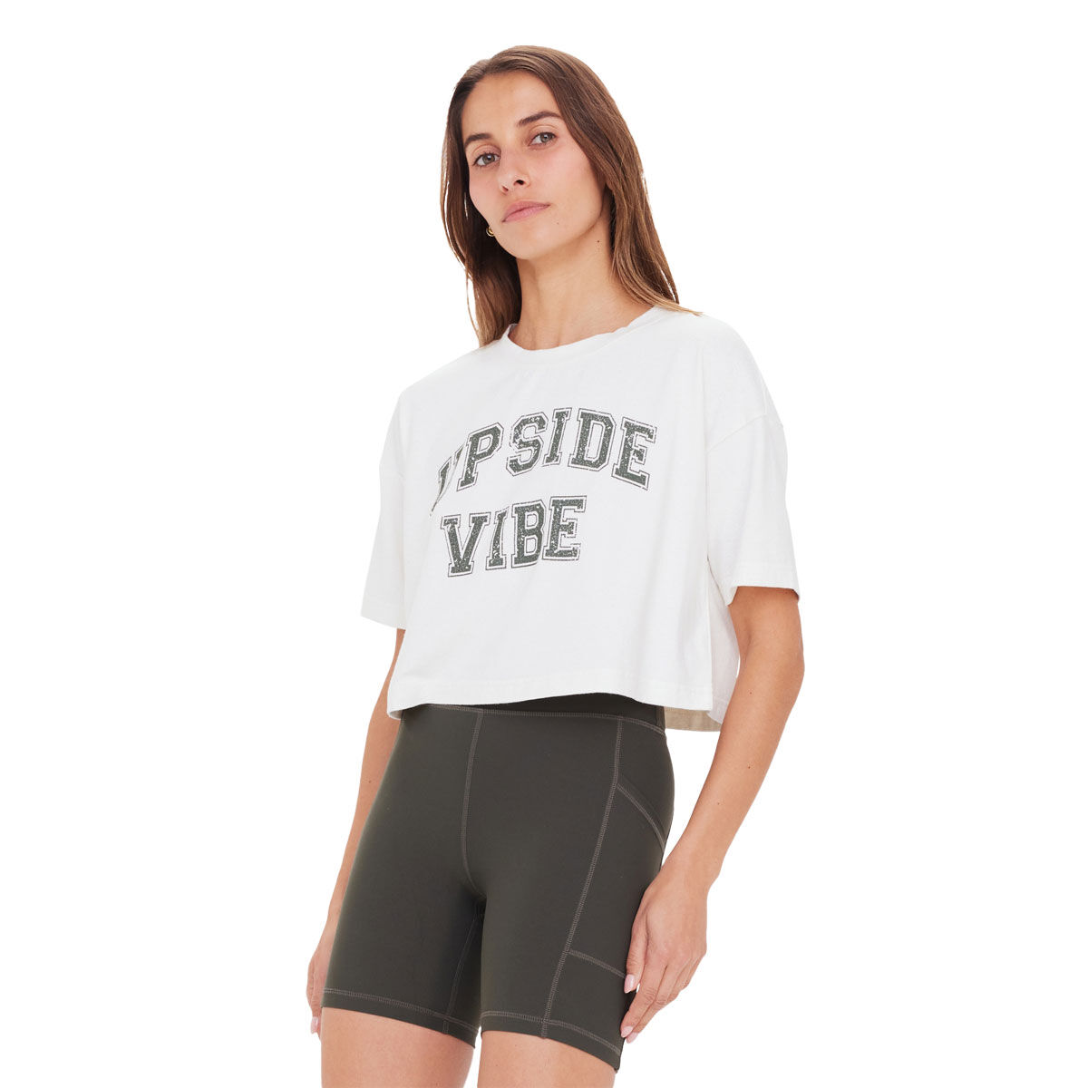 The Upside Womens Cisco Crop Tee