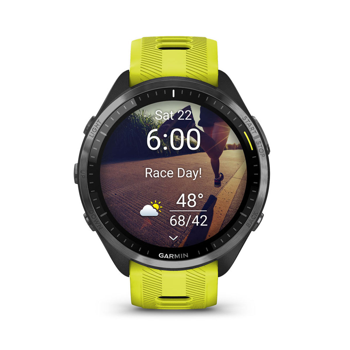 Garmin Forerunner 965 Watch - Amp Yellow Black