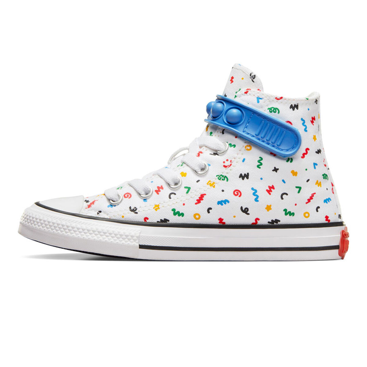 Converse Chuck Taylor All Star Easy On Polka Doodle High Kids Casual Shoes