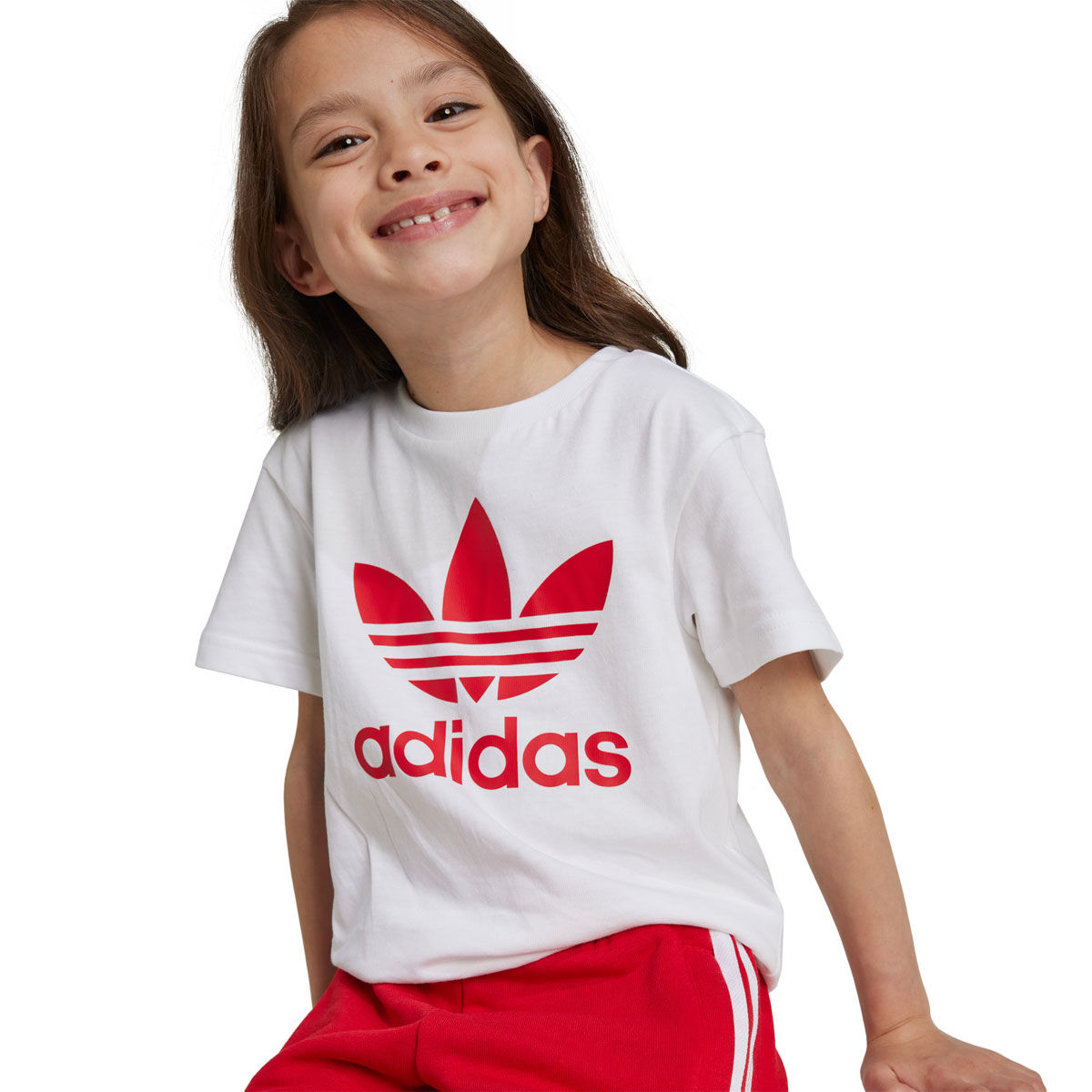 adidas Originals Kids Short & Trefoil Tee Set