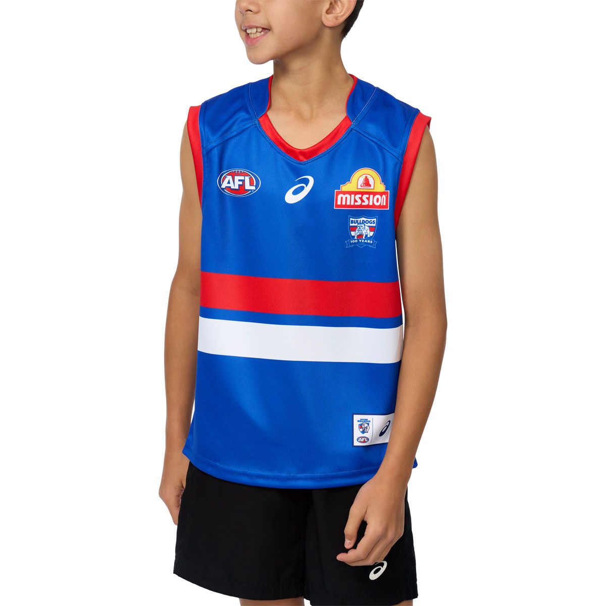 Western Bulldogs Kids 2025 Home Guernsey