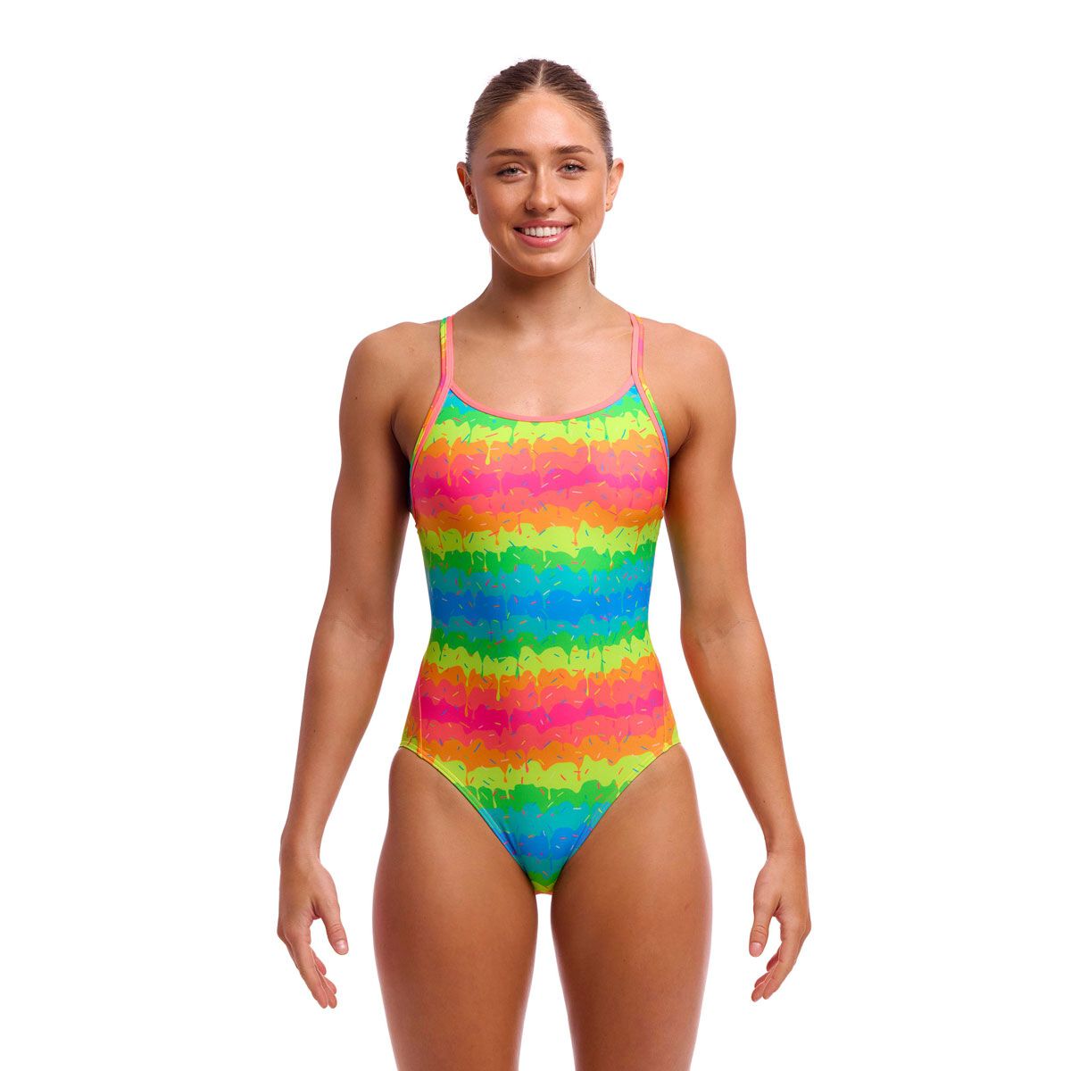 Funkita Womens Diamond Back One Piece Swimsuit