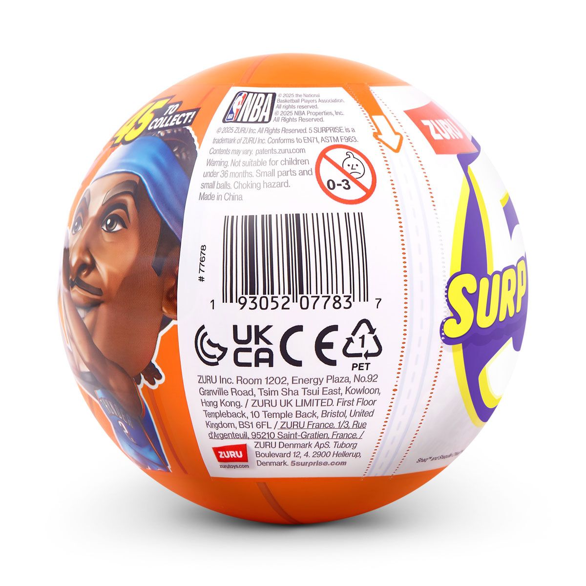 5 Surprise NBA Ballers Series 2