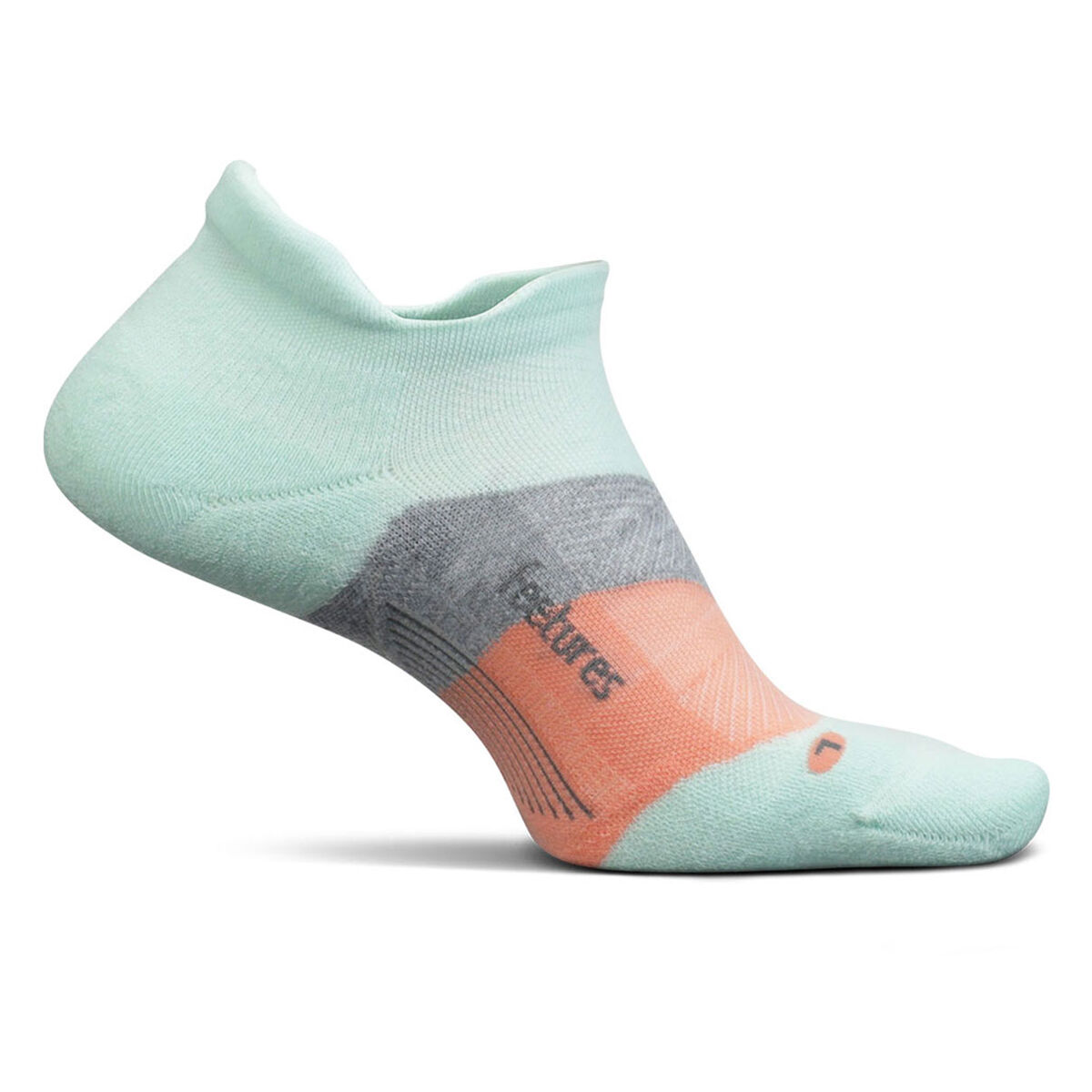 Feetures Elite Cushion No Show Tab Socks
