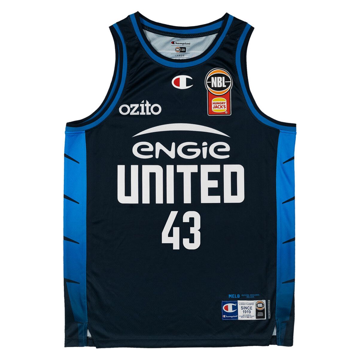 Melbourne United Mens Chris Goulding 2025/26 Home Basketball Jersey