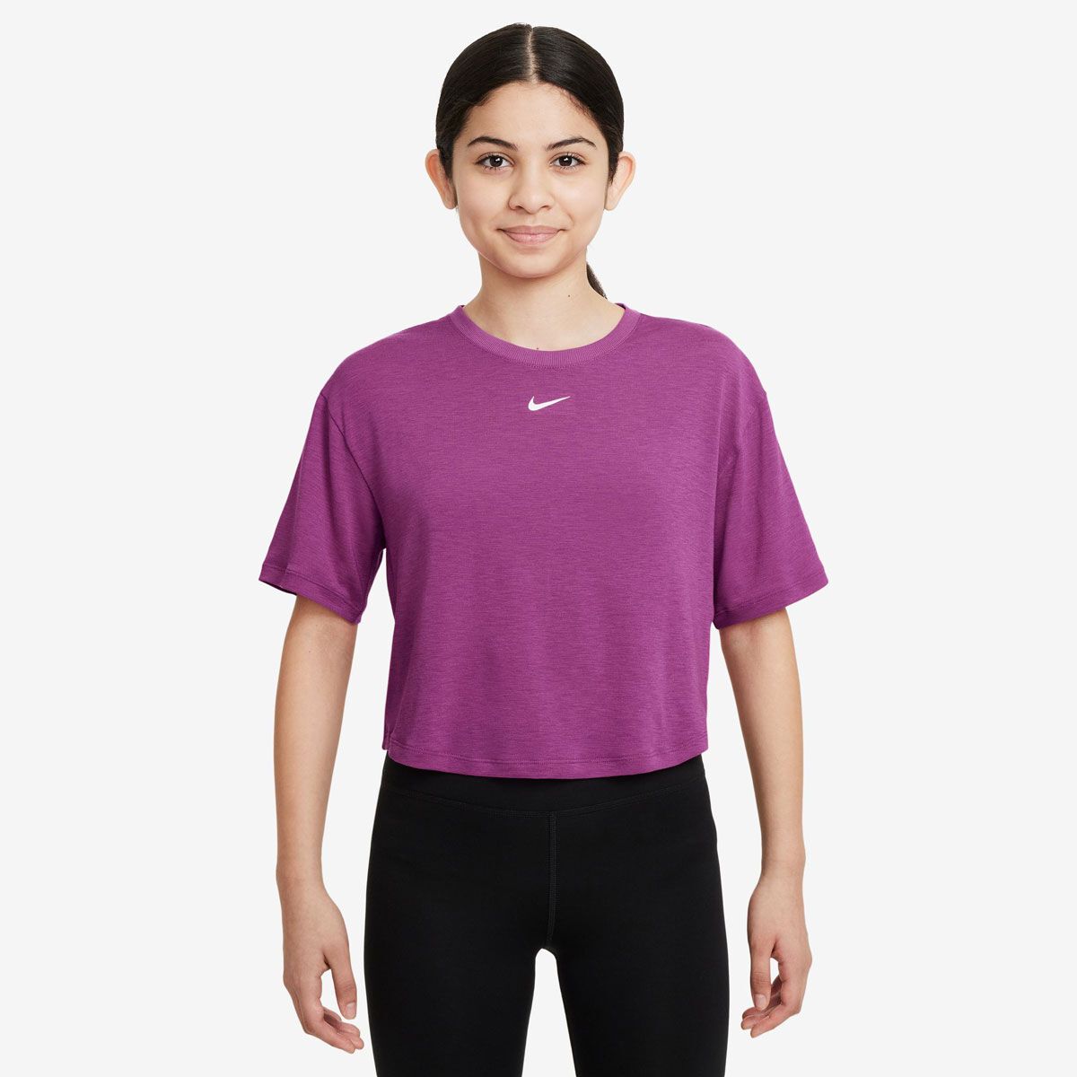 Nike Junior Girls Dri-Fit One HBR Loose Tee