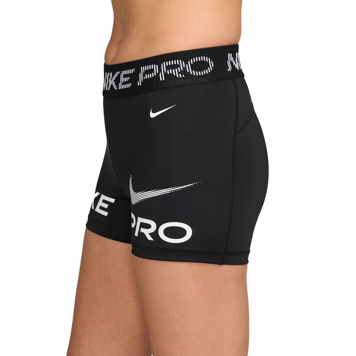 Nike Pro Womens 365 Dri-FIT 3 Inch Graphic Short Tights