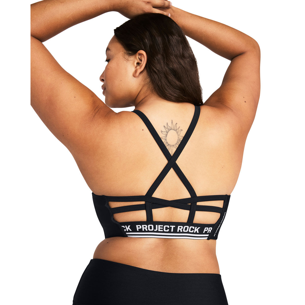 Under Armour Womens Project Rock All Train Crossback Sports Bra