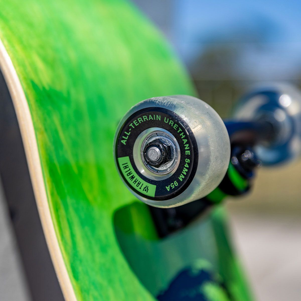 Tahwalhi Pro Ramp Green Spider Skateboard