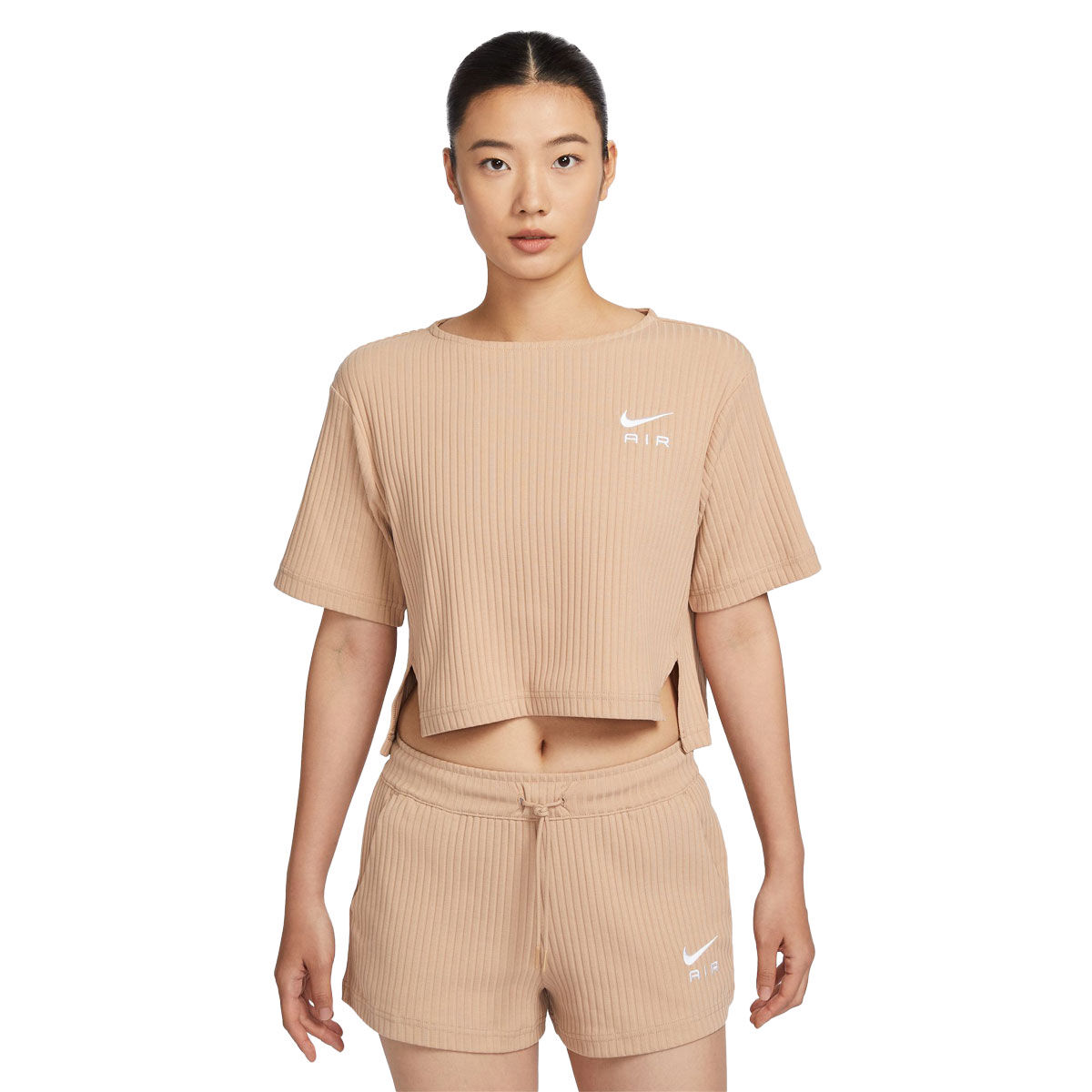 Nike Womens Sportswear Ribbed Jersey Tee