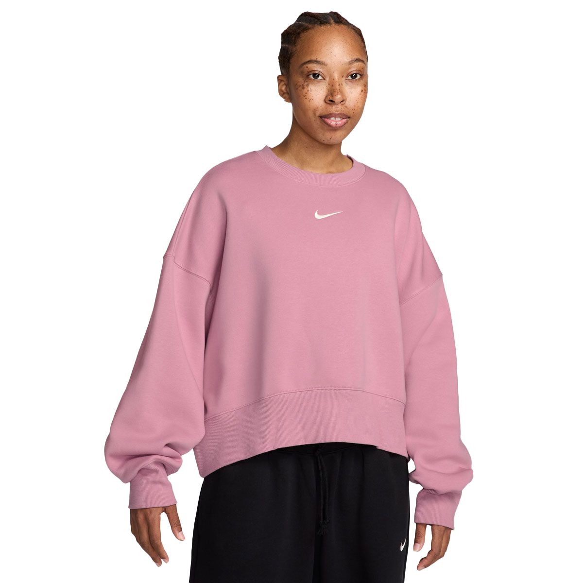 Nike Womens Sportswear Phoenix Fleece Over-Oversized Crew Sweatshirt