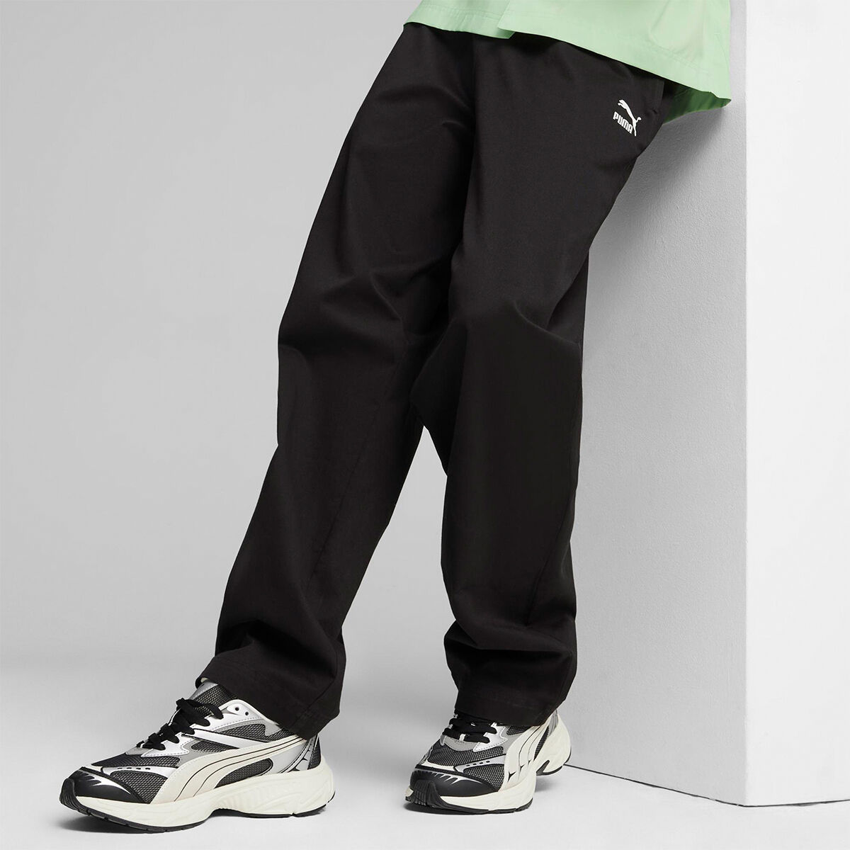 PUMA Mens Better Classics Woven Track Pants