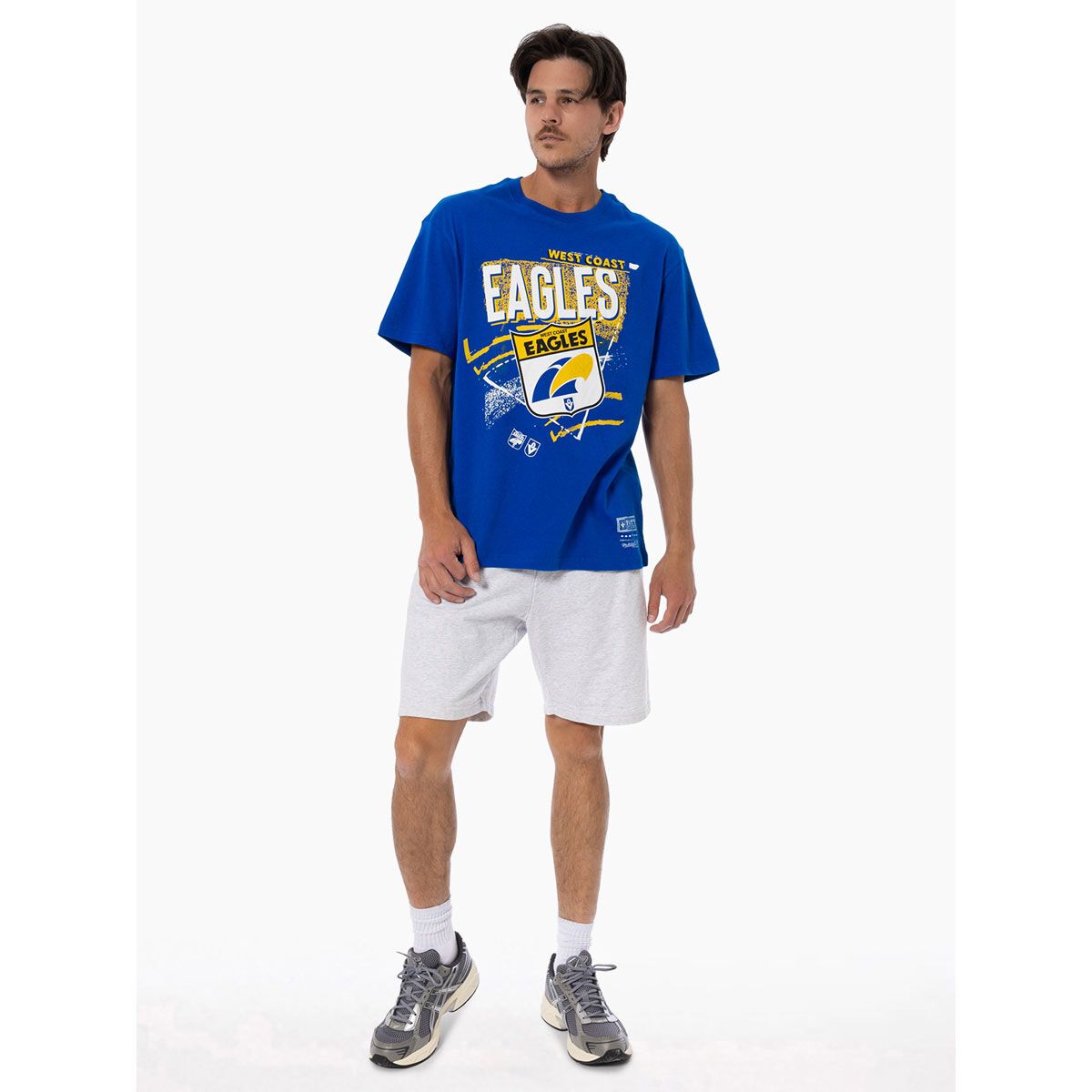 West Coast Eagles Mens 2025 Abstract Logo Tee