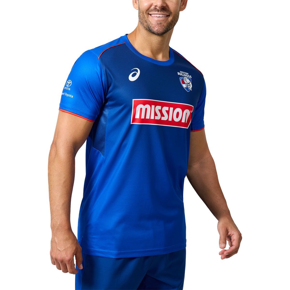 Western Bulldogs Mens 2025 Training Tee