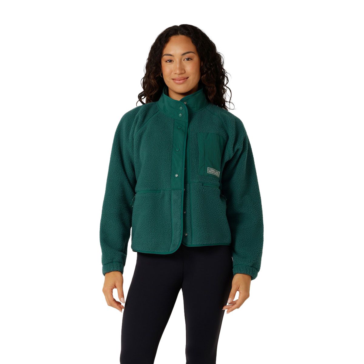 Lorna Jane Womens Adventure Sports Sherpa Fleece Jacket
