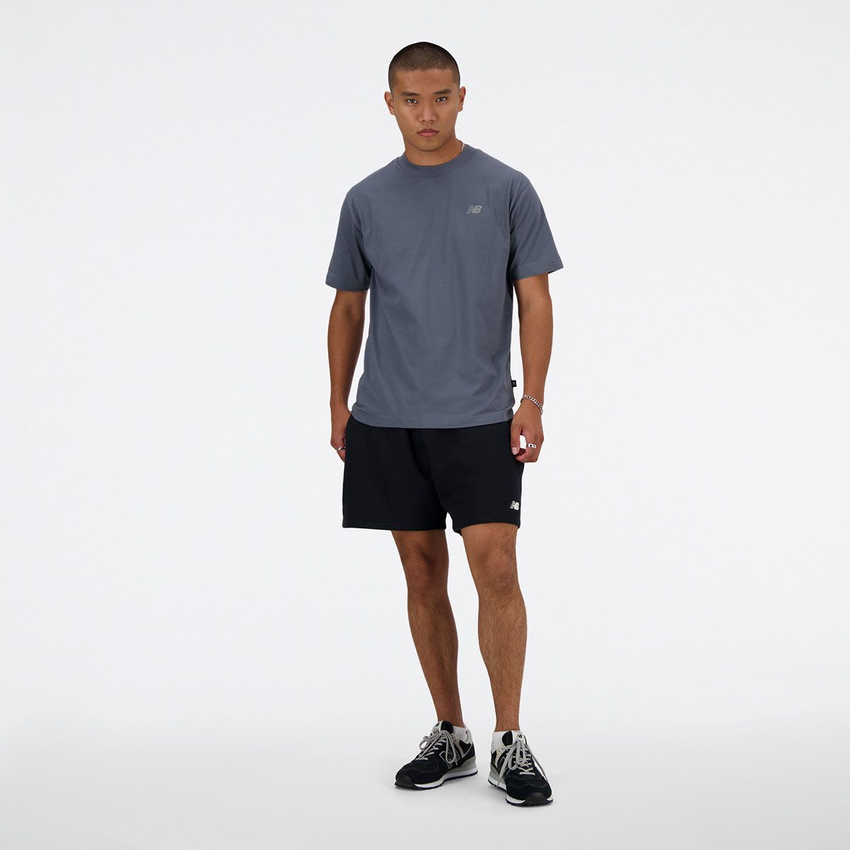 New Balance Mens Relaxed Logo Tee
