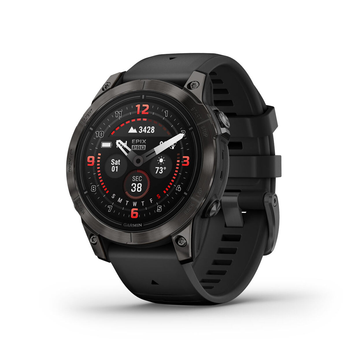 Garmin Epix Pro Gen 2 47mm Sapphire Watch - Carbon Gray