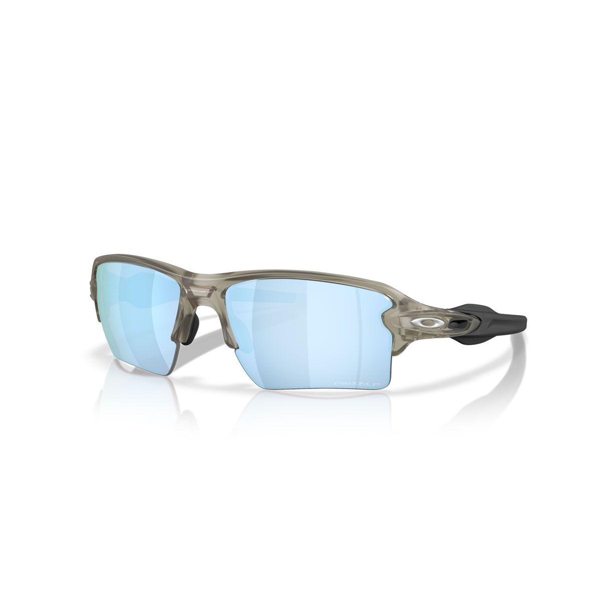 Oakley Flak 2.0 XL Sunglasses - Matte Grey with Prizm Deep Water