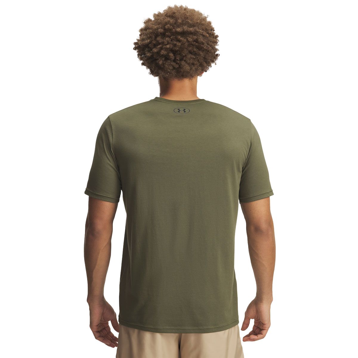 Under Armour Mens Vintage Left Chest Logo Camo Tee