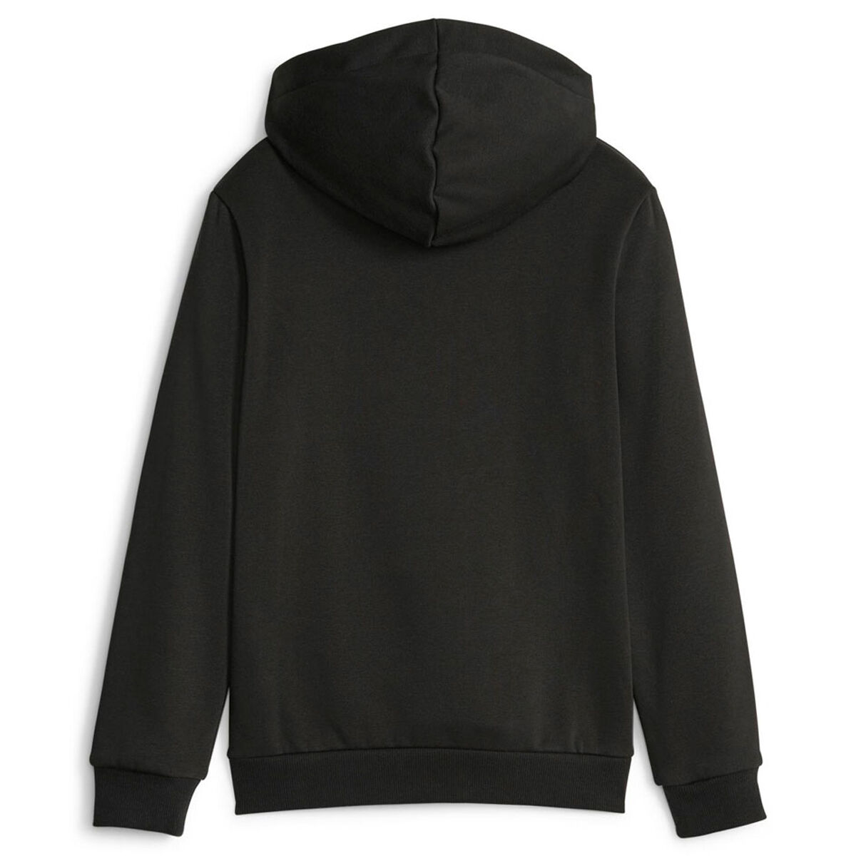 PUMA Junior Essentials Plus 2 Colour Big Logo Fleece Pullover Hoodie