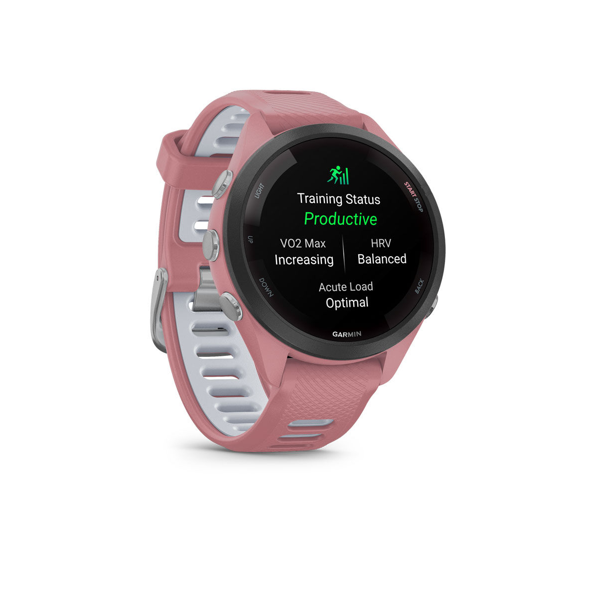 Garmin Forerunner 265S Watch - Light Pink Whitestone
