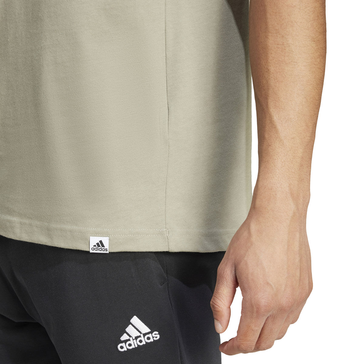 adidas Mens Sportswear Camo Linear Graphic Tee