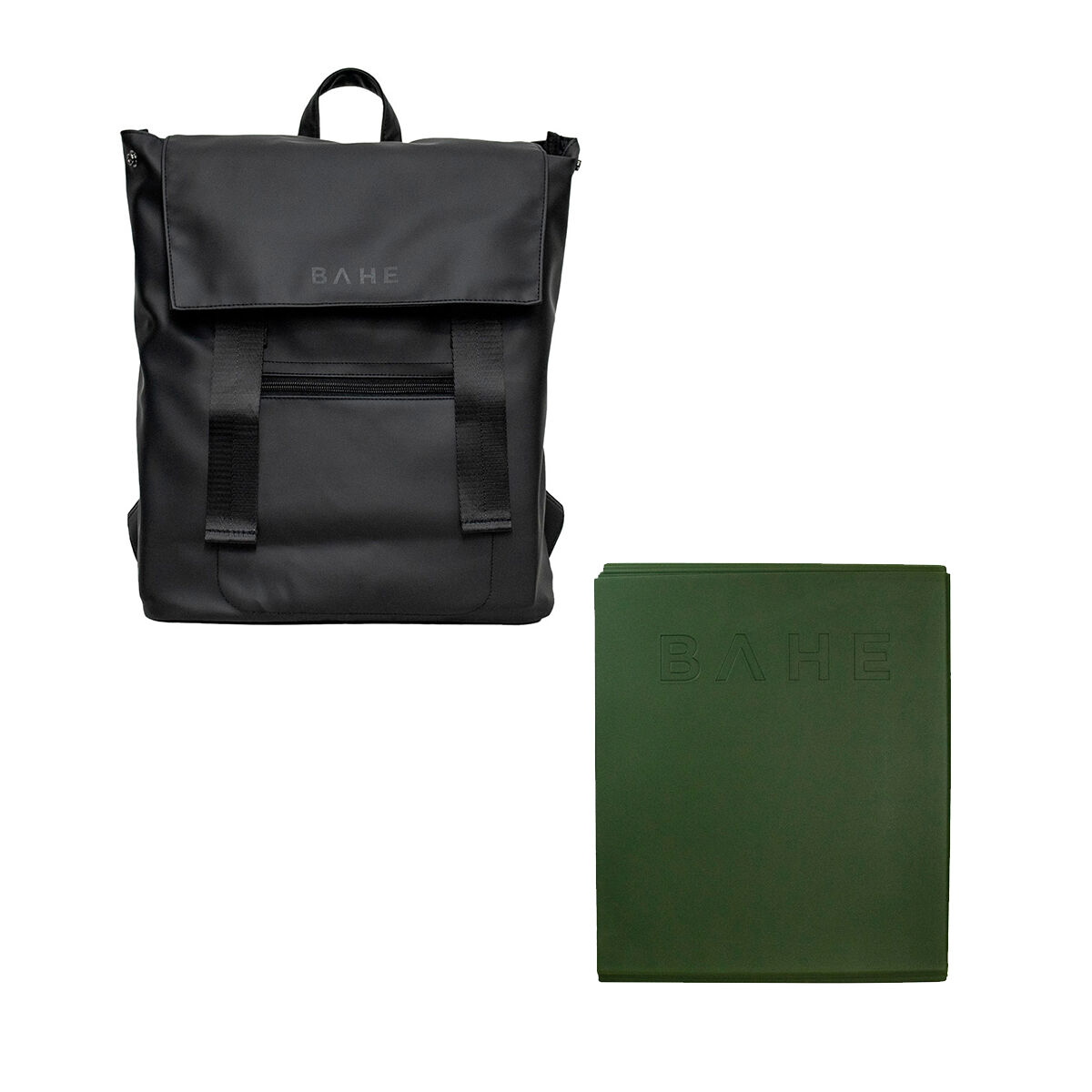 Bahe Fold Up Mat and Backpack Set