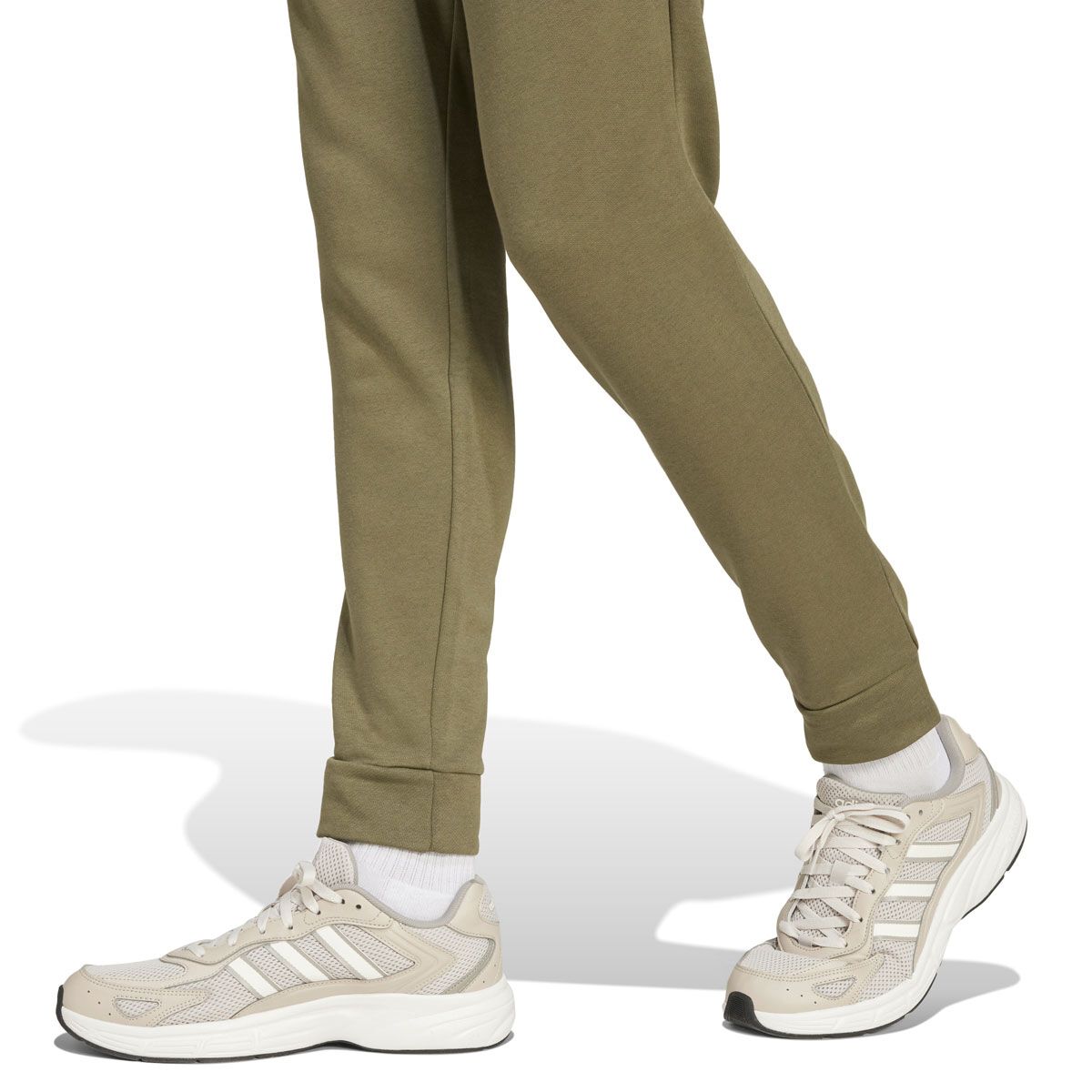 adidas Mens Essentials Feel Cozy Fleece Track Pant