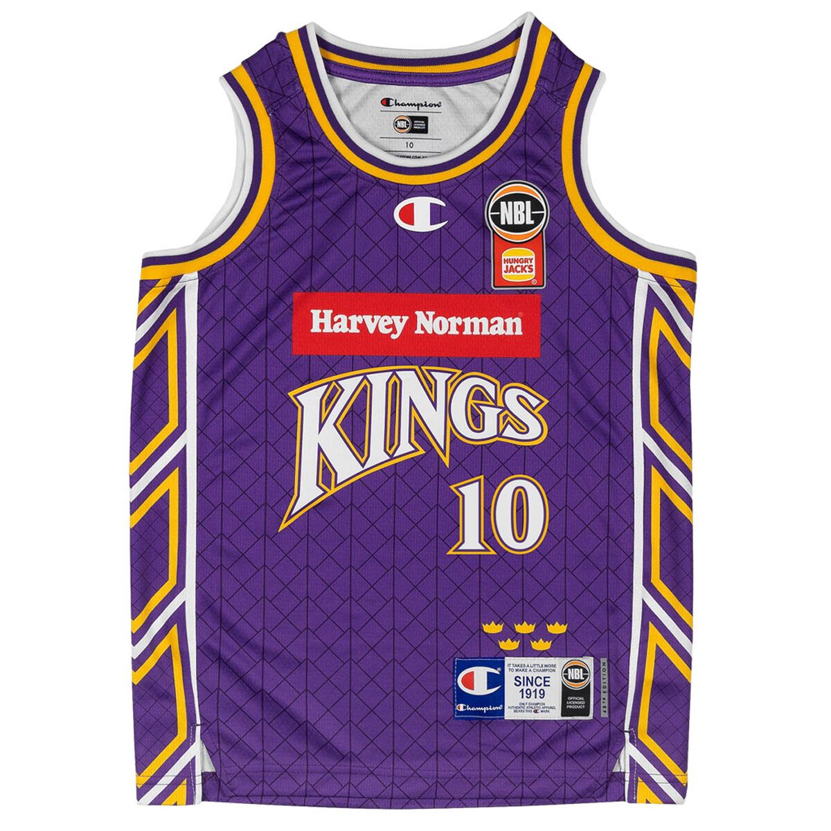 Sydney Kings Kids Xavier Cooks 2025/26 Home Basketball Jersey